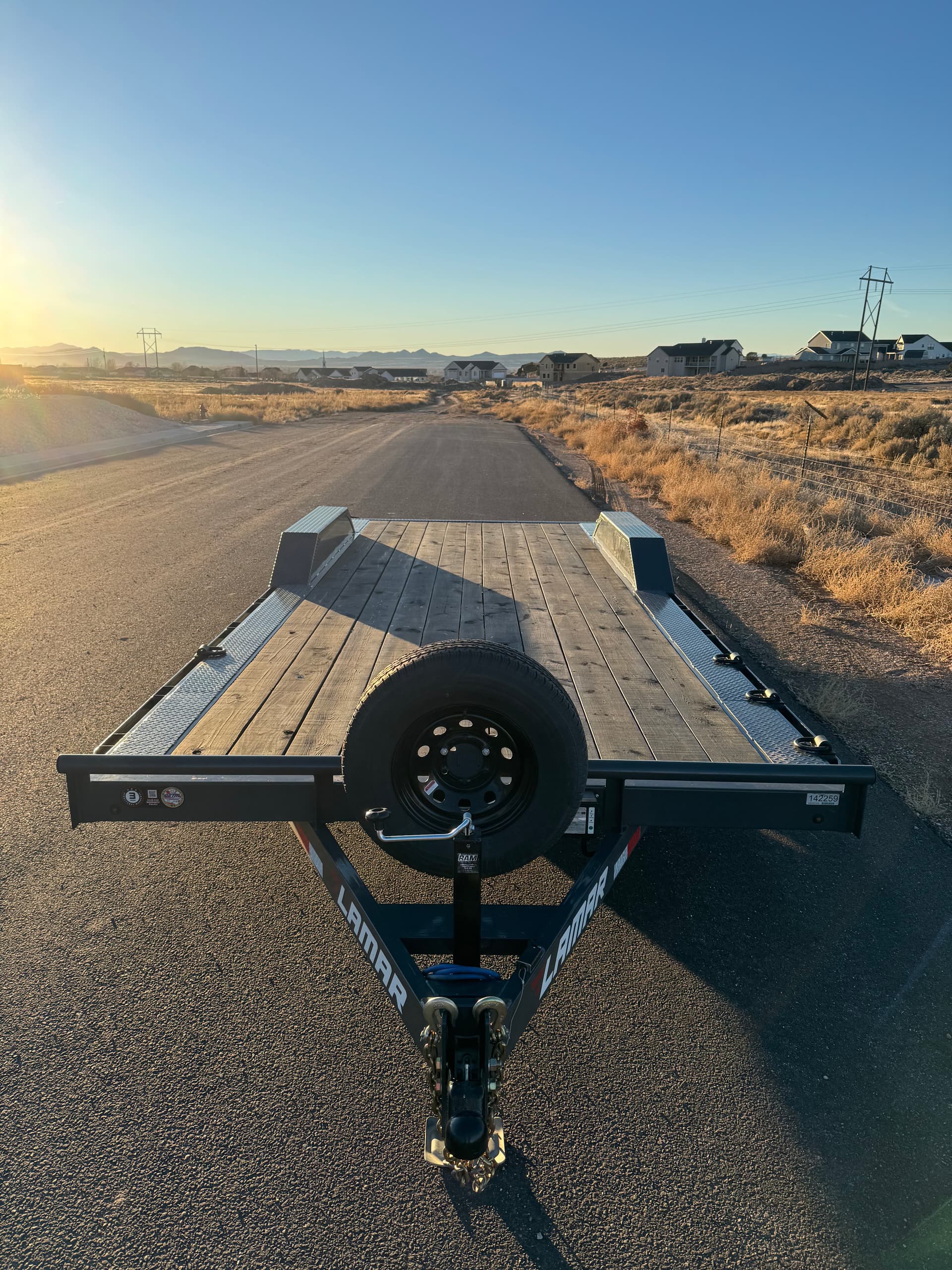 22ft Equipment Car Hauler Trailer