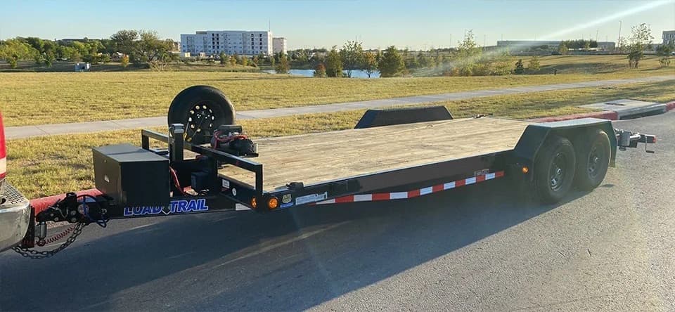 20ft Load Trail Car Hauler Trailer
