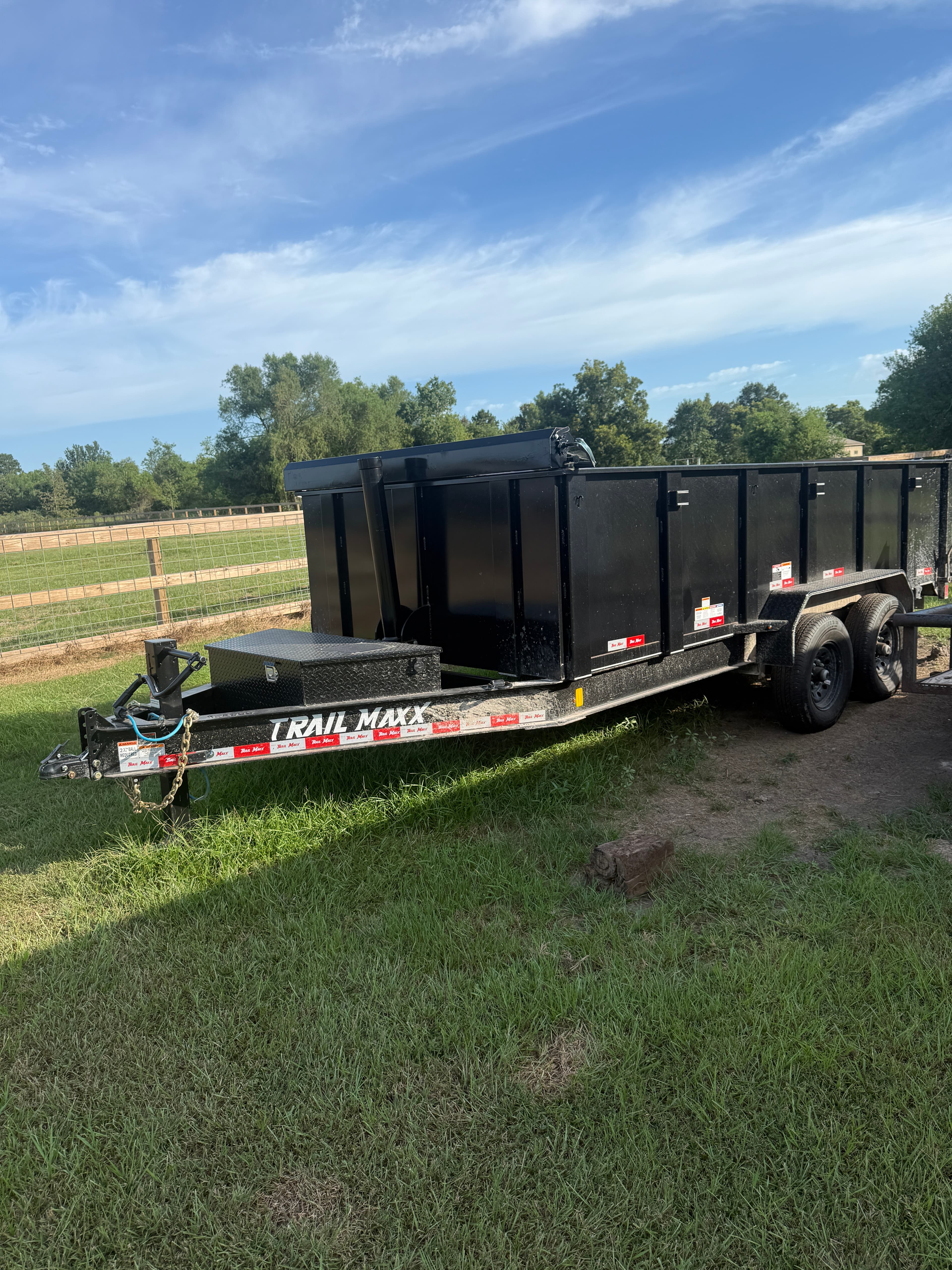 83" x 16' Dump Trailer