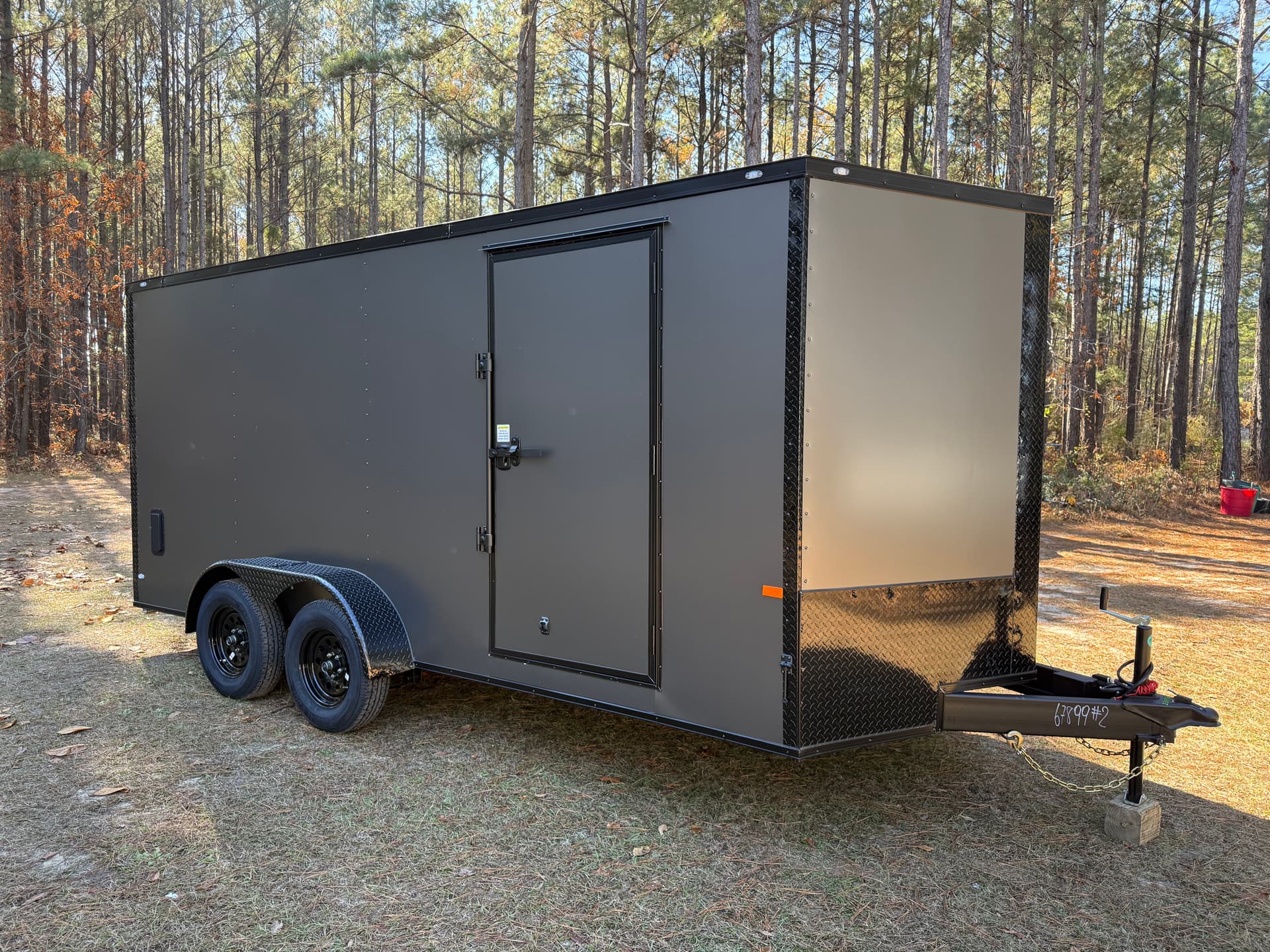 7x16ft Enclosed Cargo Trailer