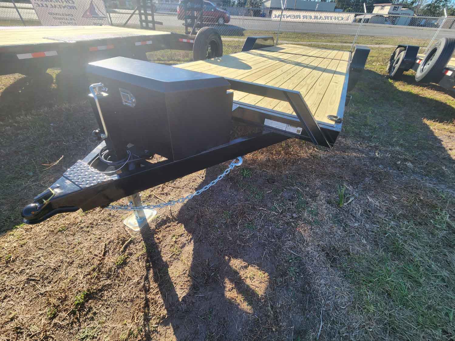 2026 7x24 Flatbed / Car Hauler 10k