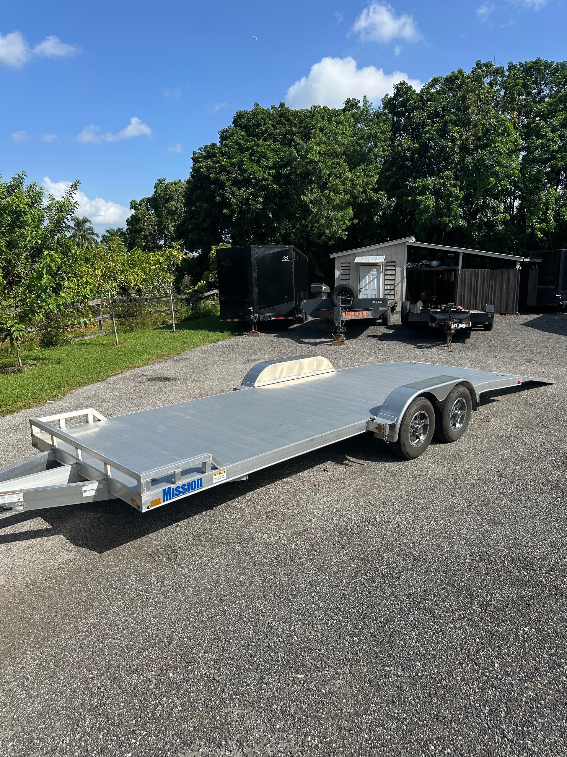 7’ x 22’ Lightweight Car Hauler Trailer