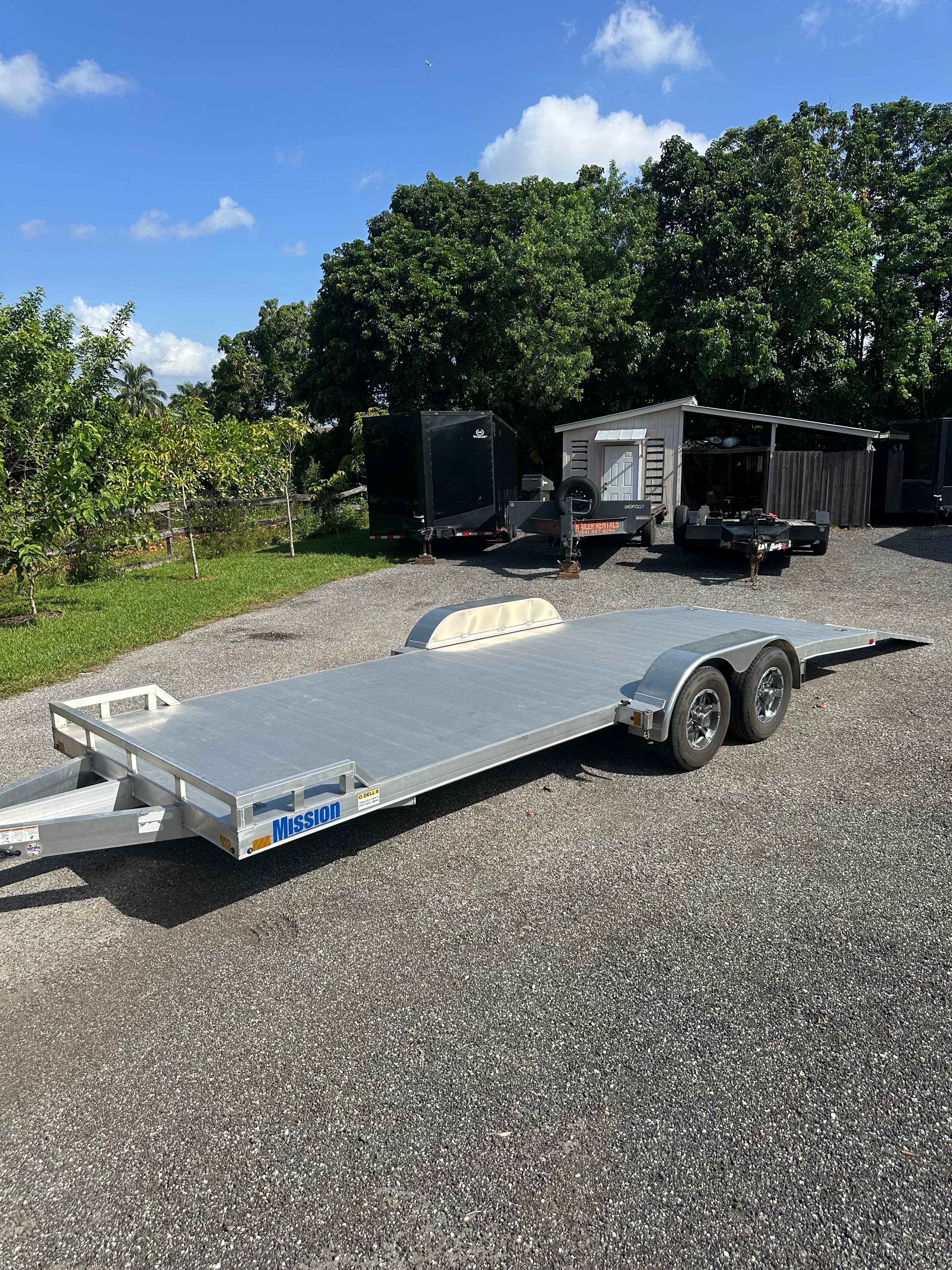 7’ x 22’ Lightweight Car Hauler Trailer