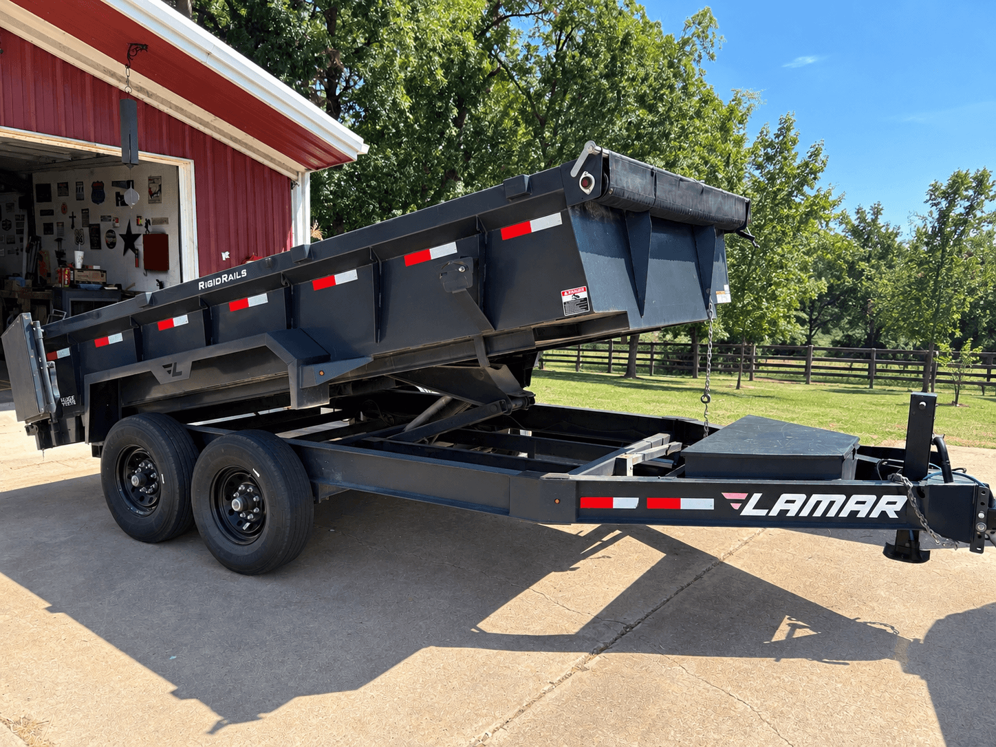 83" x 14' Dump Trailer