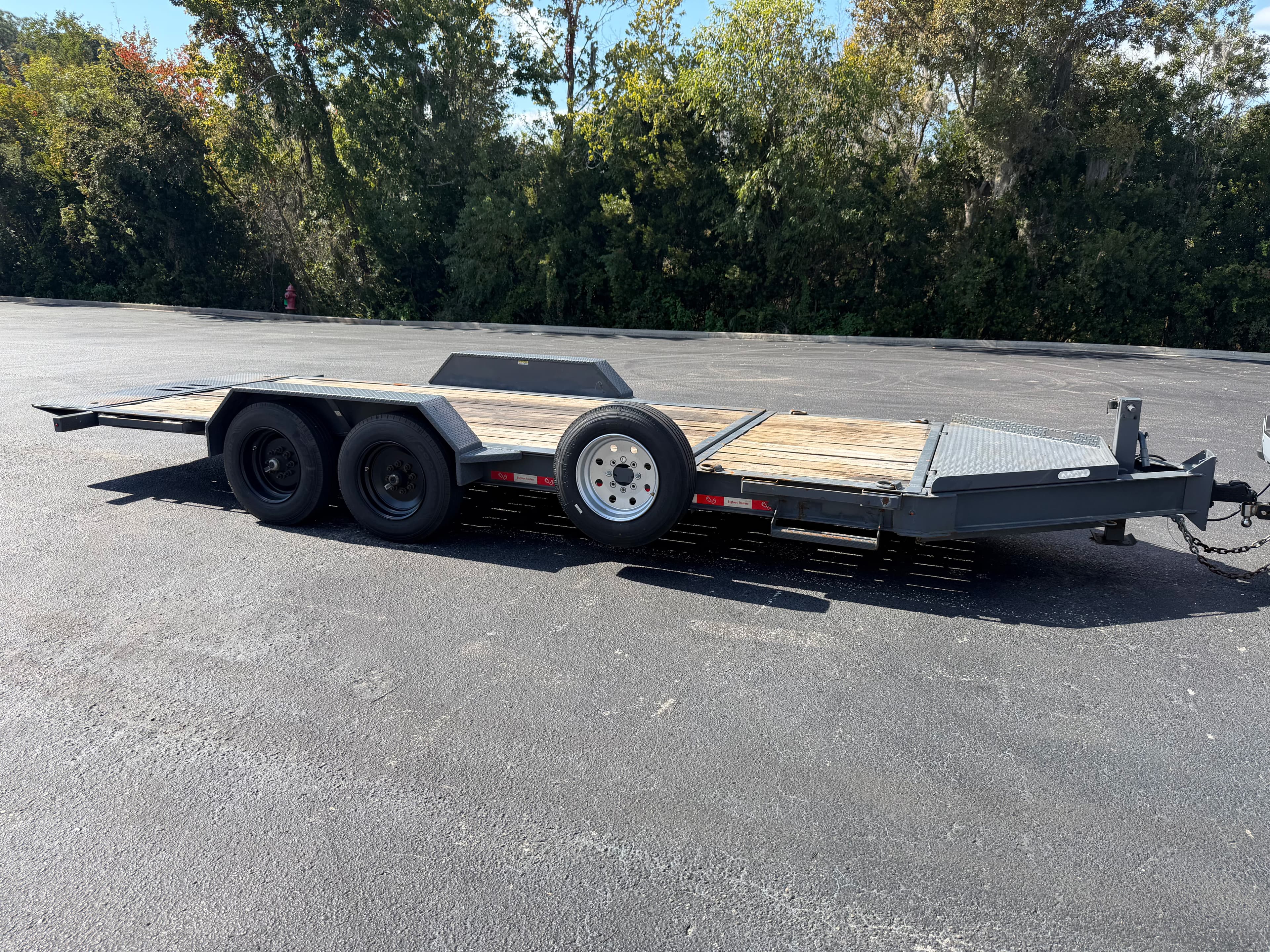20ft Tilt Deck Equipment Trailer