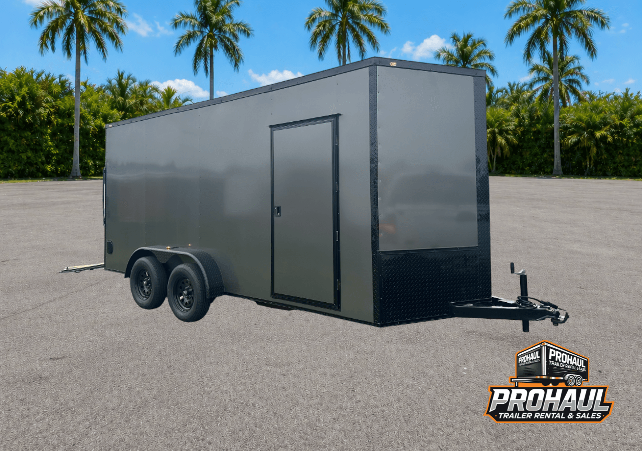 7' x 16' Enclosed Cargo Trailer
