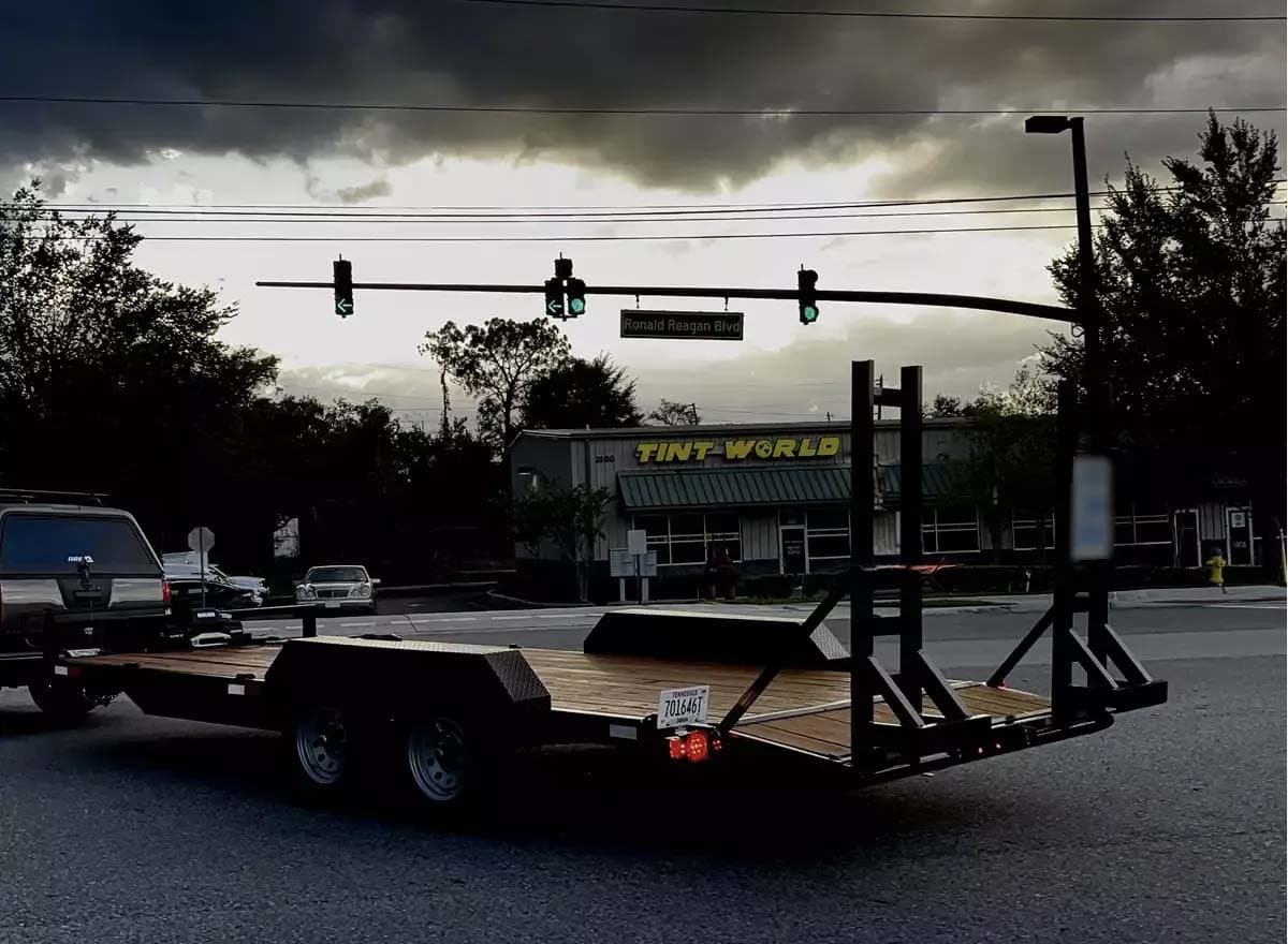 7' x 20' Car Hauler Trailer