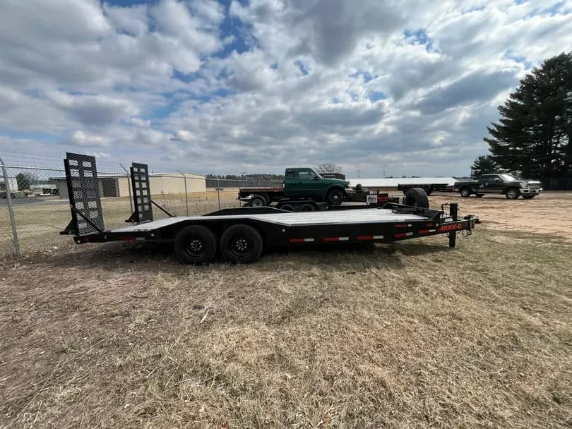 22ft Equipment Drive Over Trailer