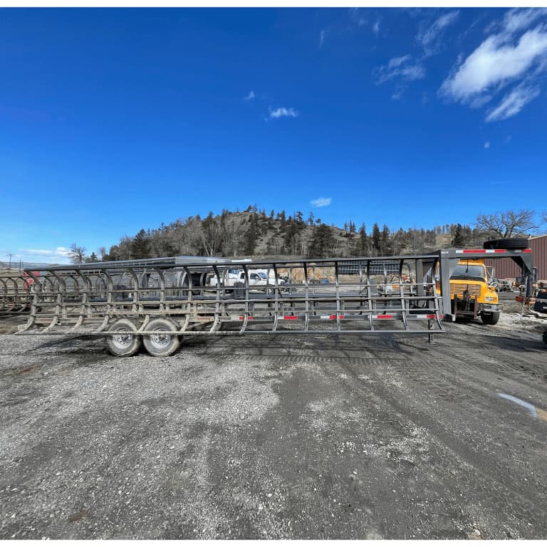 10ft Bale Hay Trailer
