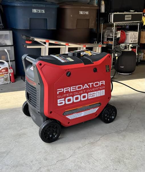 G1 - Predator 5000W Dual-Fuel Inverter Generator