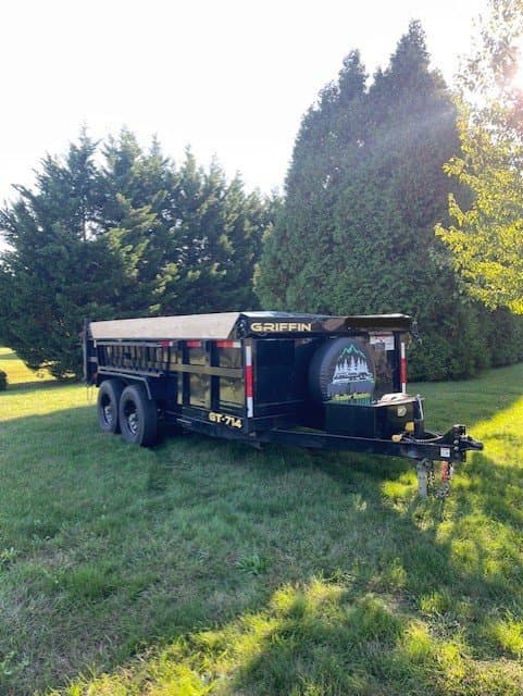 7x14ft Dump Trailer 14K