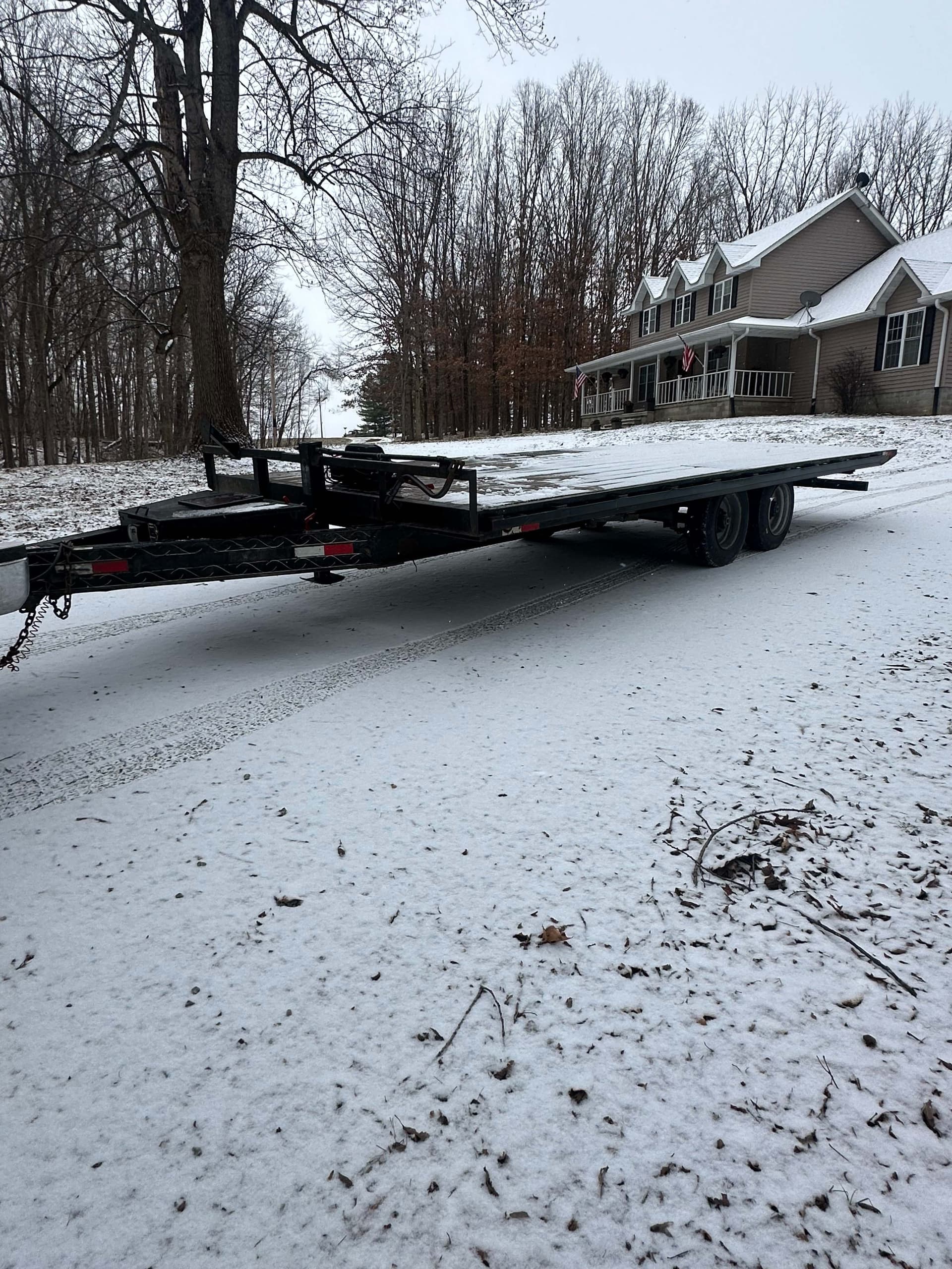 22' Deckover Tilt Trailer