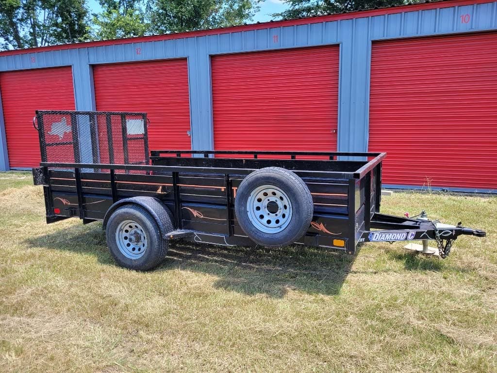77" x 12’ Landscape Utility Trailer