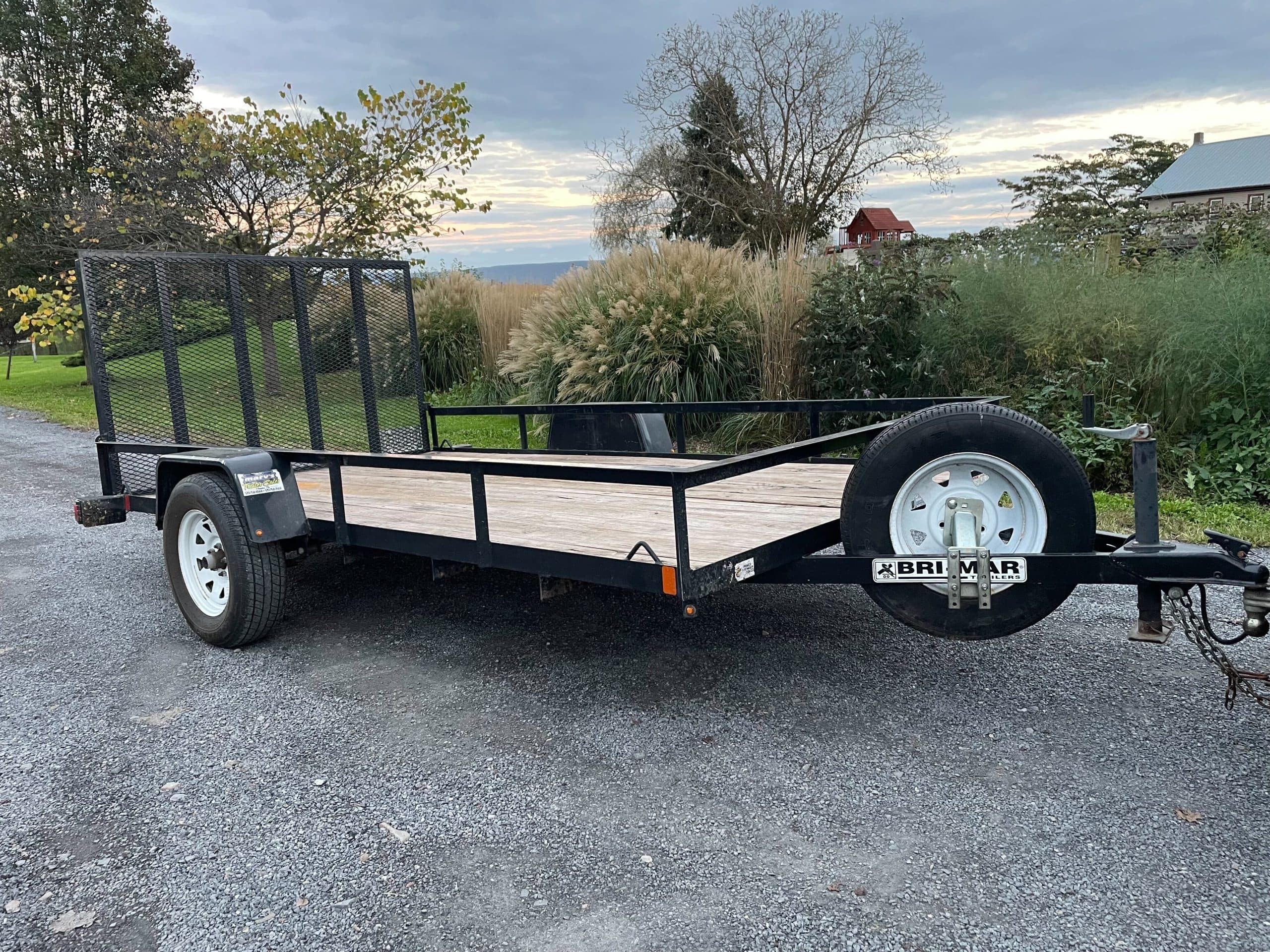 6' × 12' Utility Trailer
