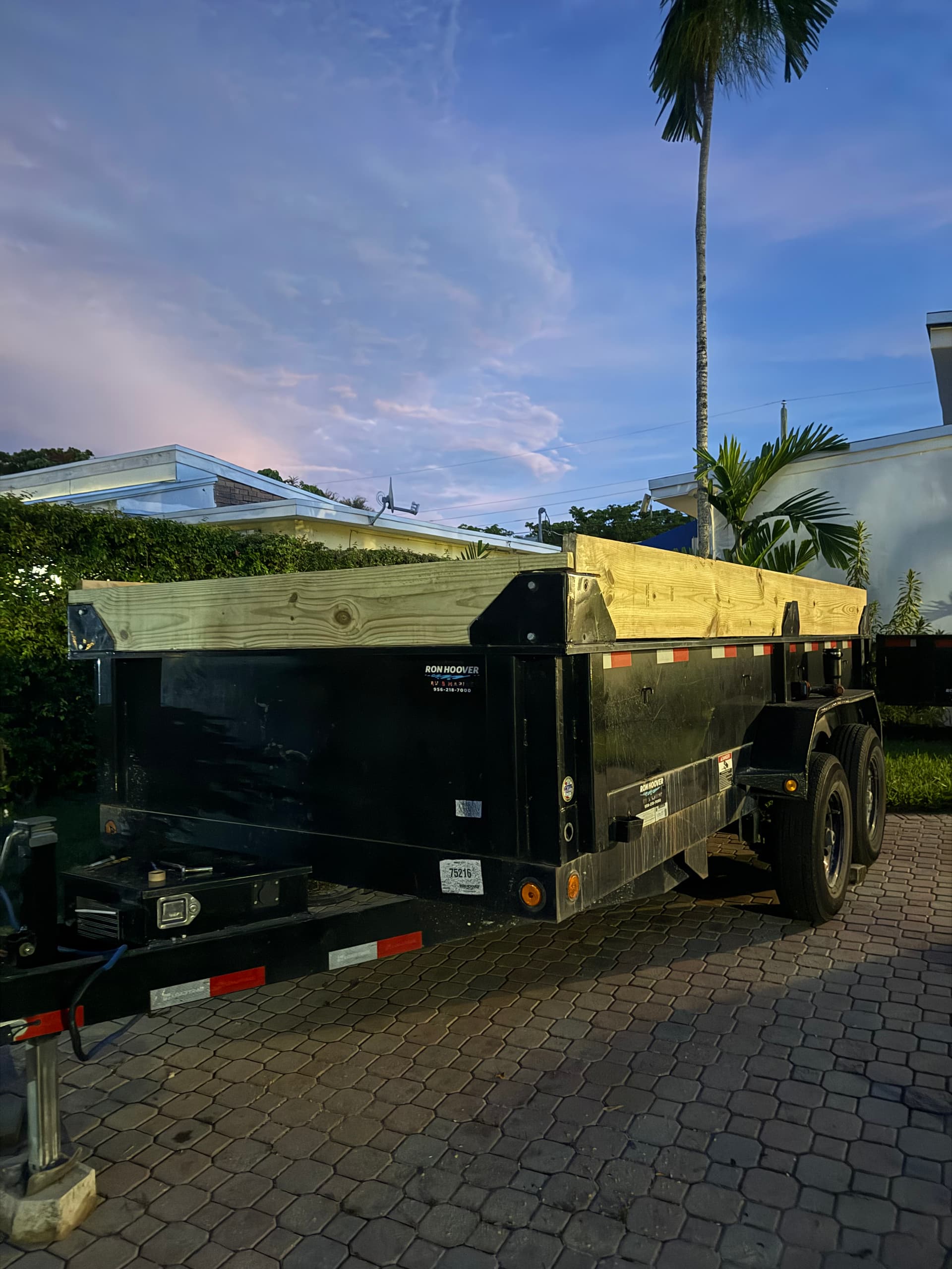 7YD Dump Trailer Delivered