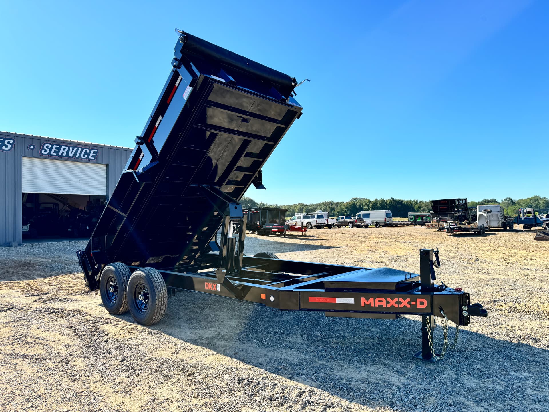 14ft Dump Trailer 14K