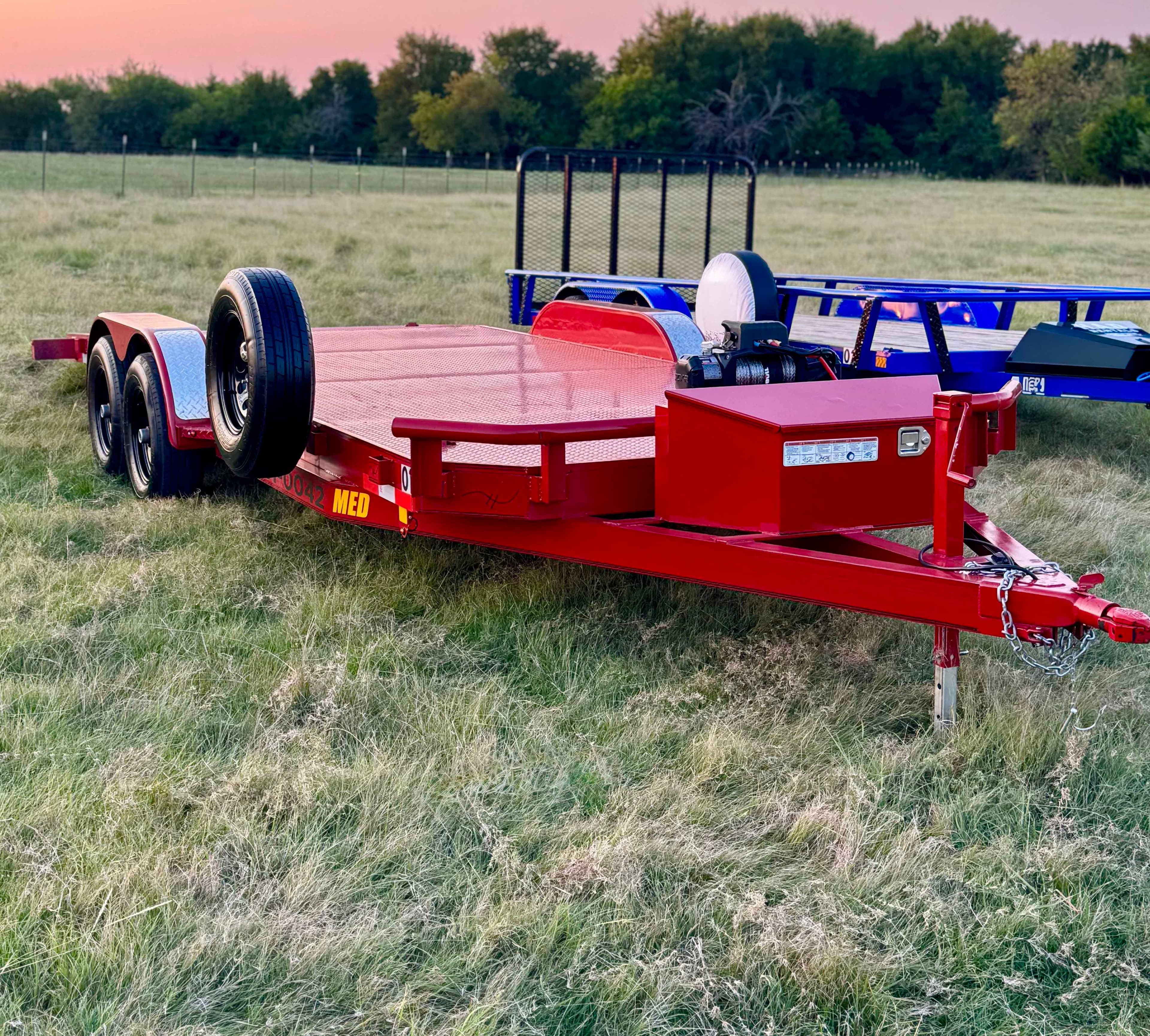 20ft Car Hauler Flatbed Trailer