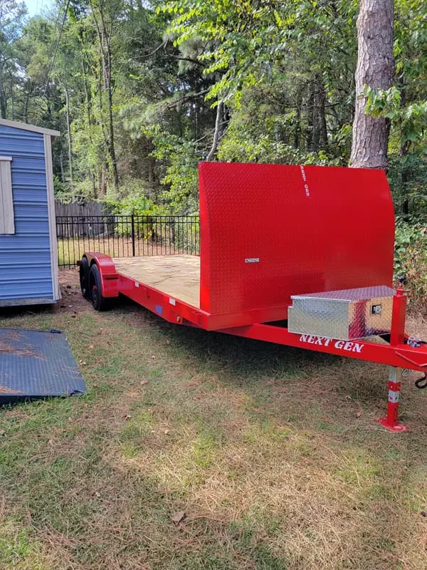 7' x 20' Car Hauler Trailer
