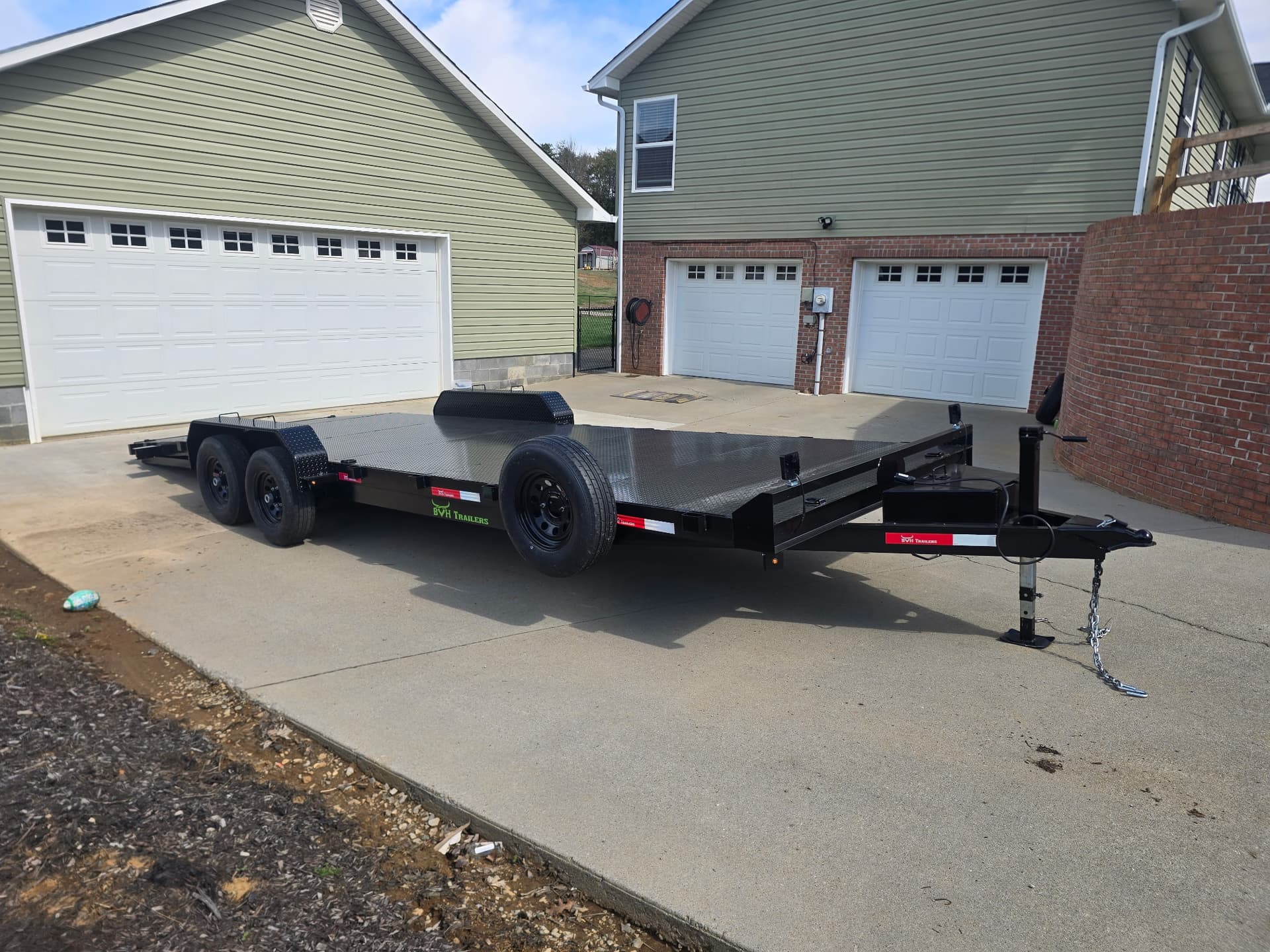 7' x 24' Car Hauler Trailer