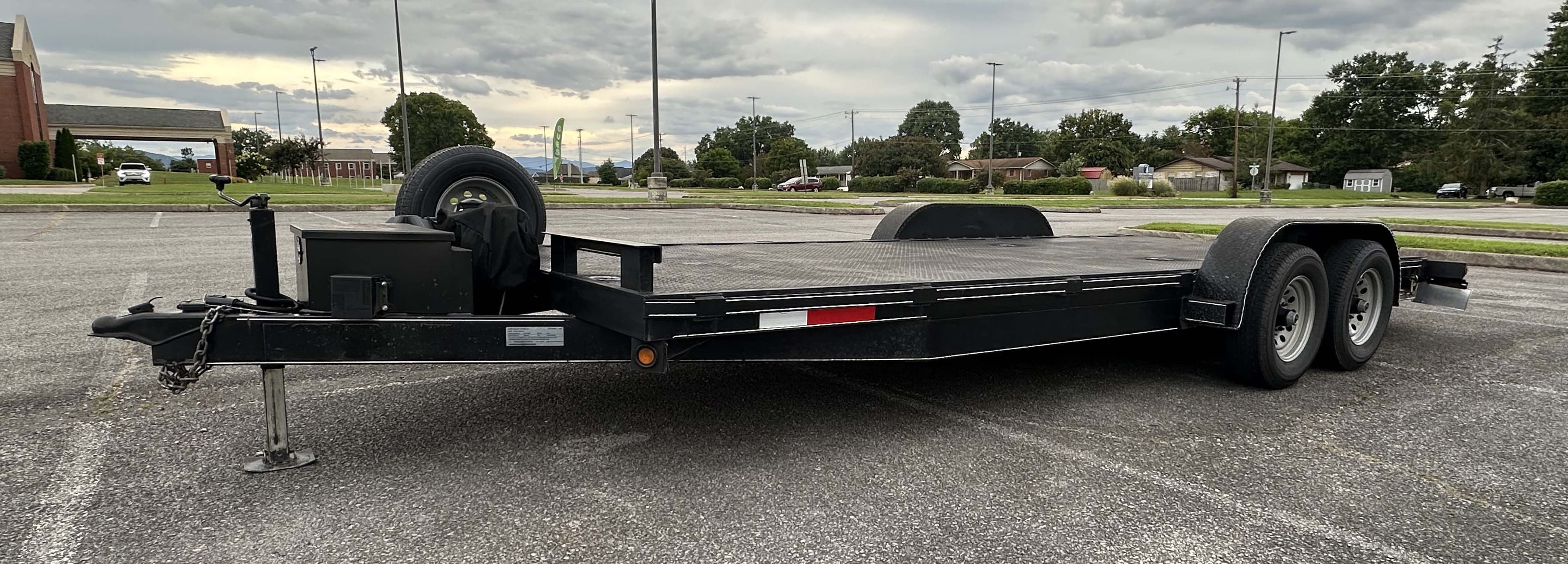 7'x20' Car Hauler Trailer
