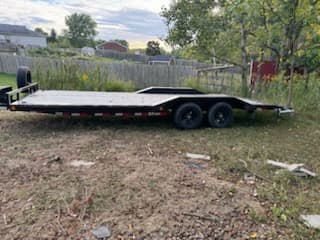 22ft Car Hauler Flatbed Trailer