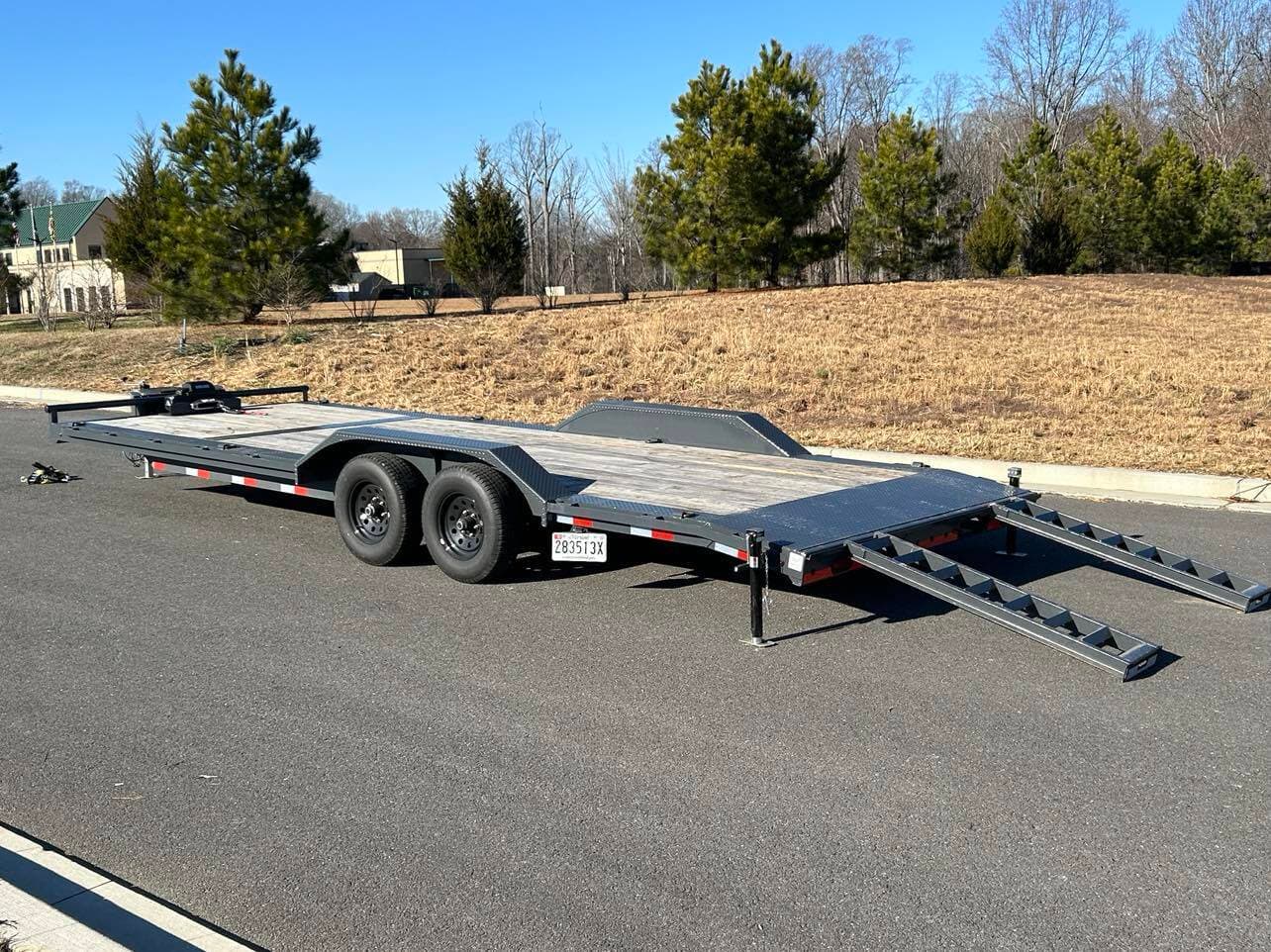 24ft Equipment Trailer