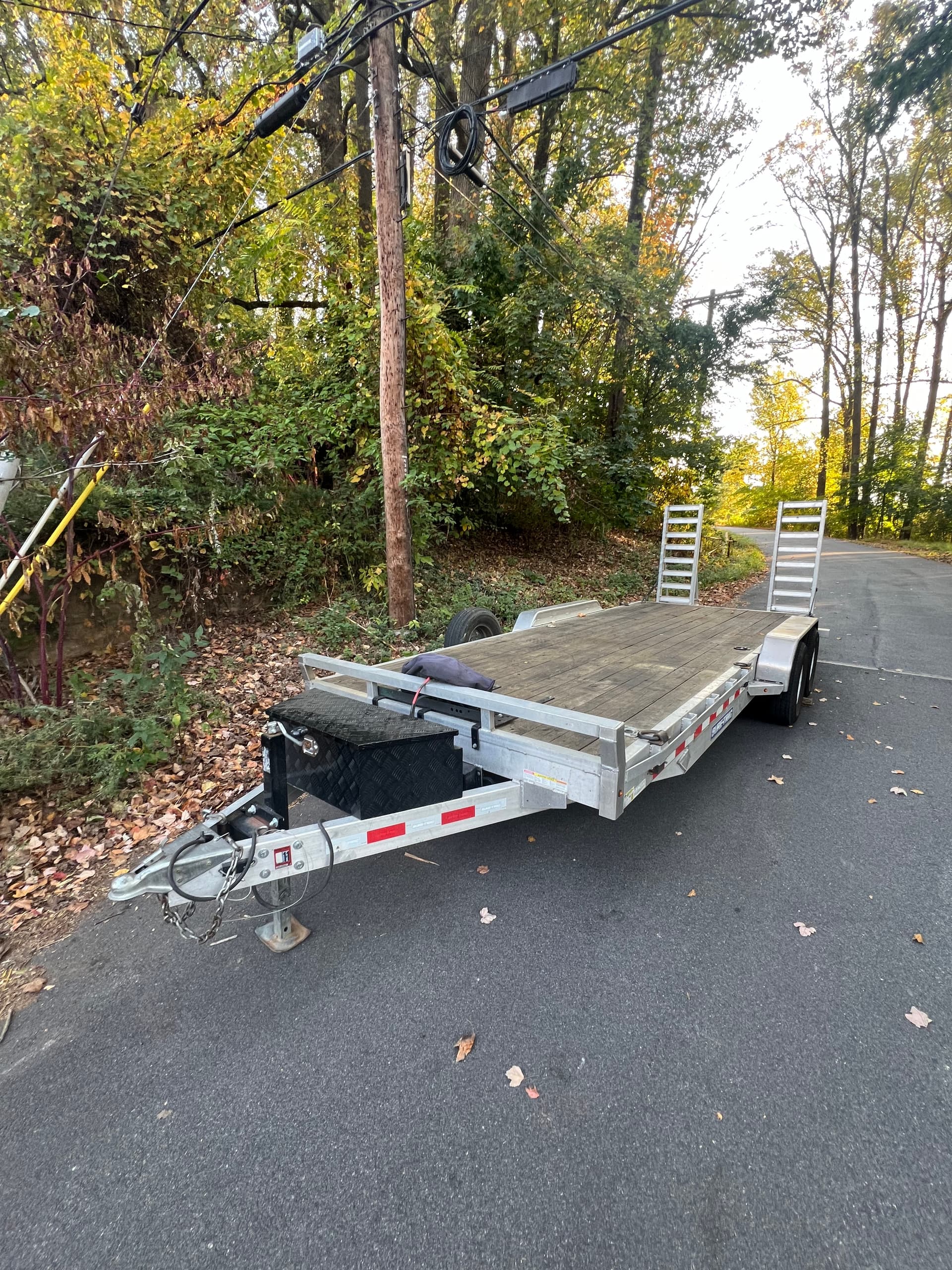 20' x 82" Equipment Trailer