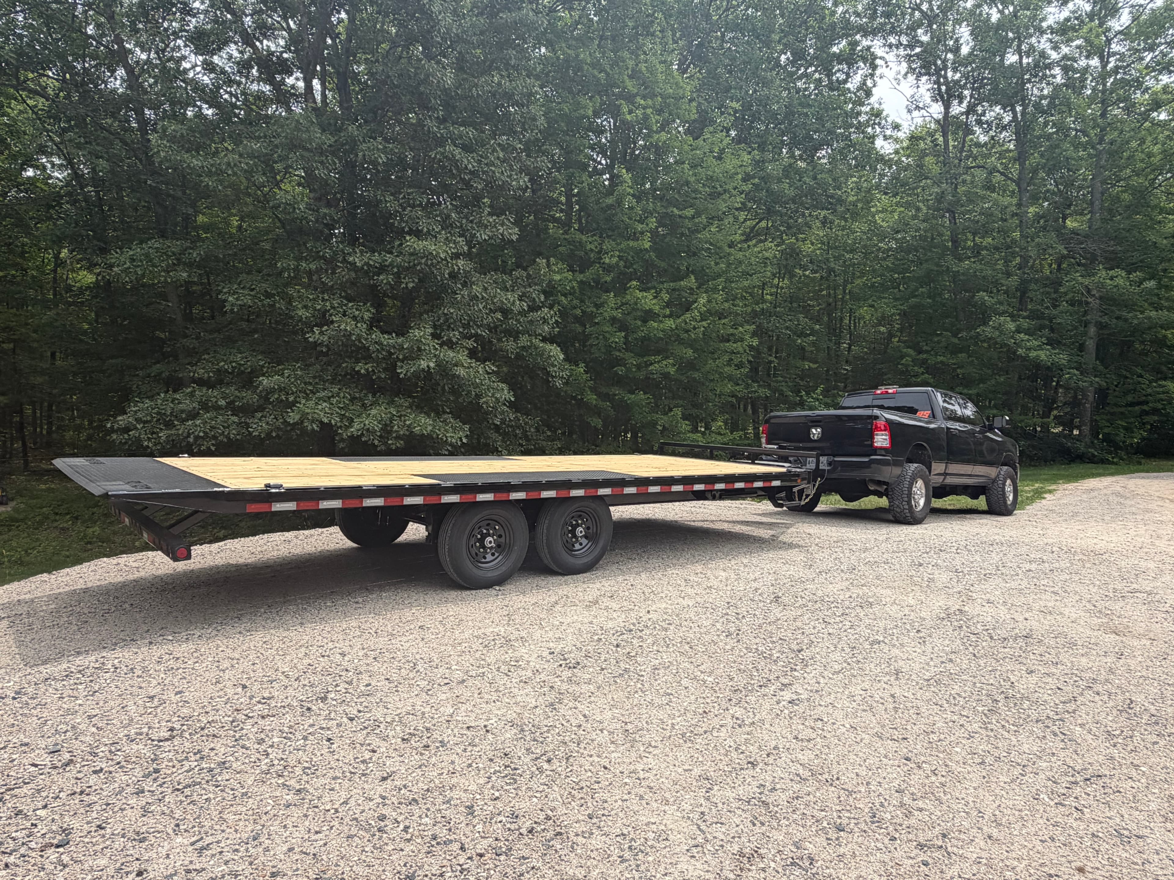 22ft Tilt Trailer