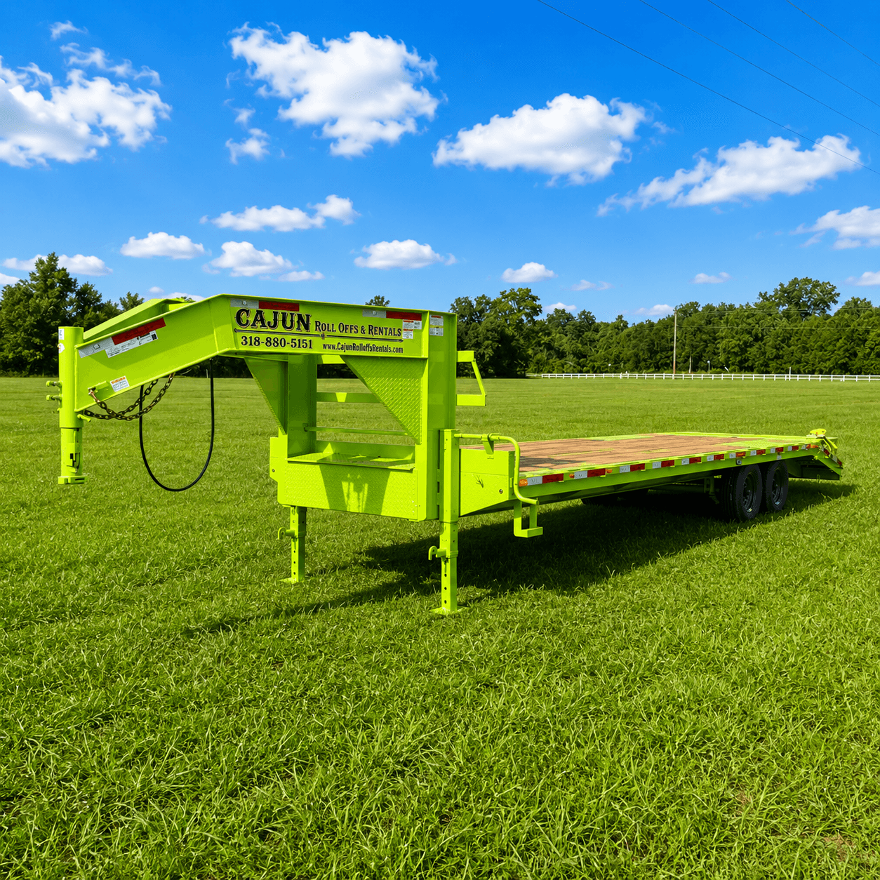 30' Gooseneck With Mega Ramps
