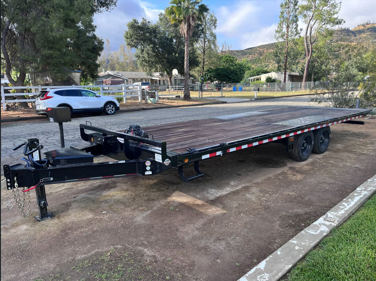26ft Deckover Tilt Trailer - 14k