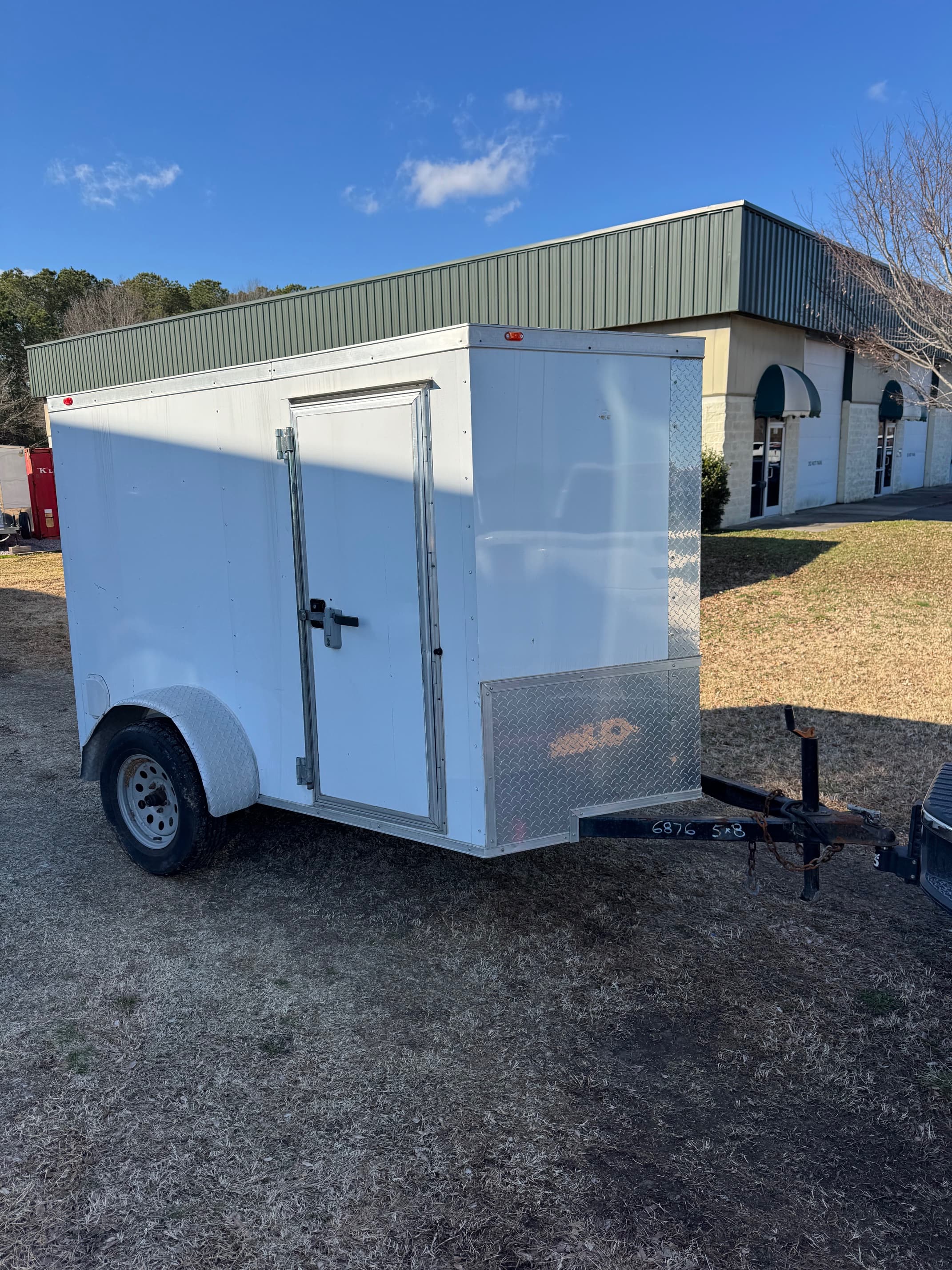 5x8 Enclosed Trailer