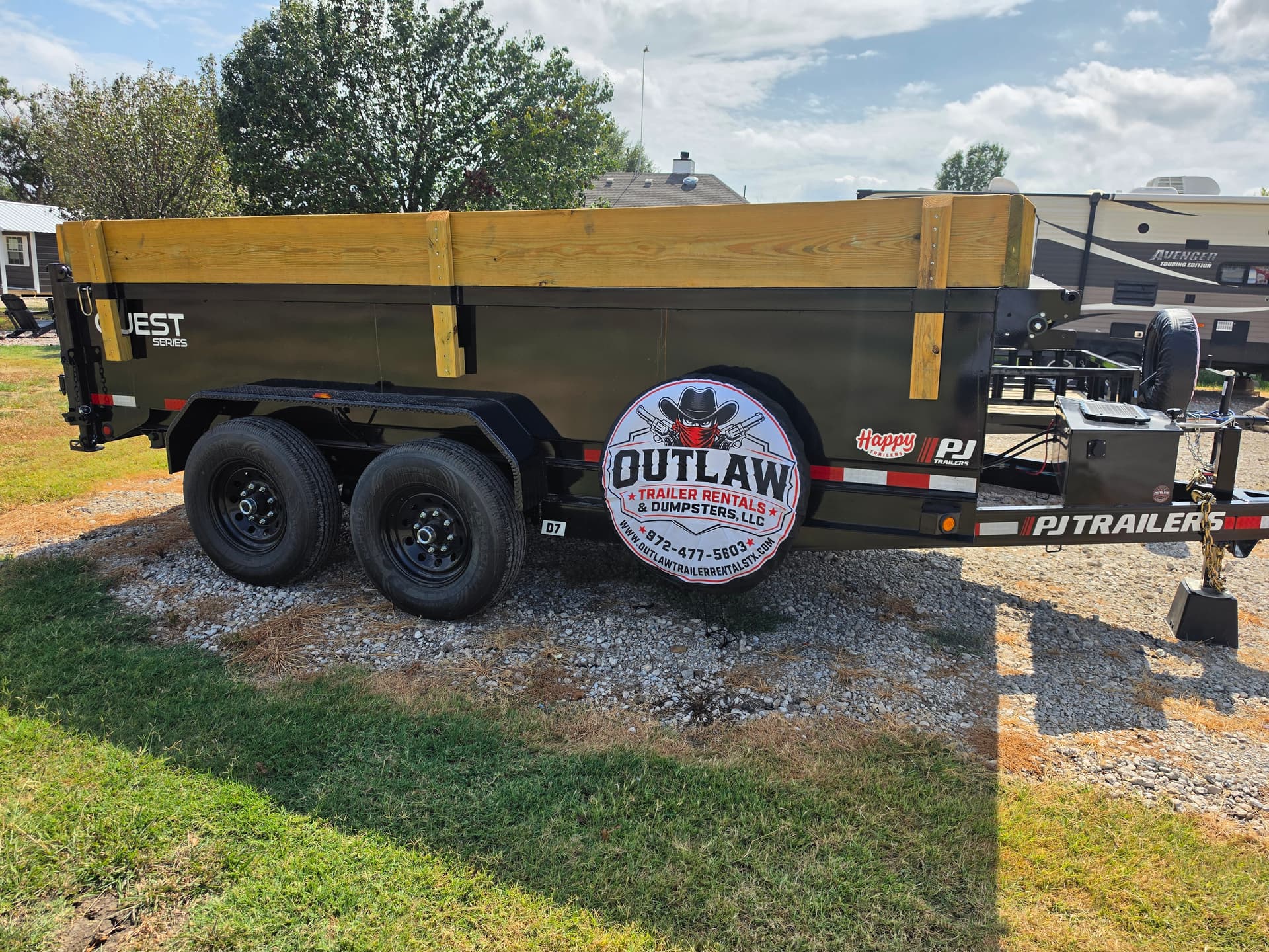 83" x 14' Dump Trailer