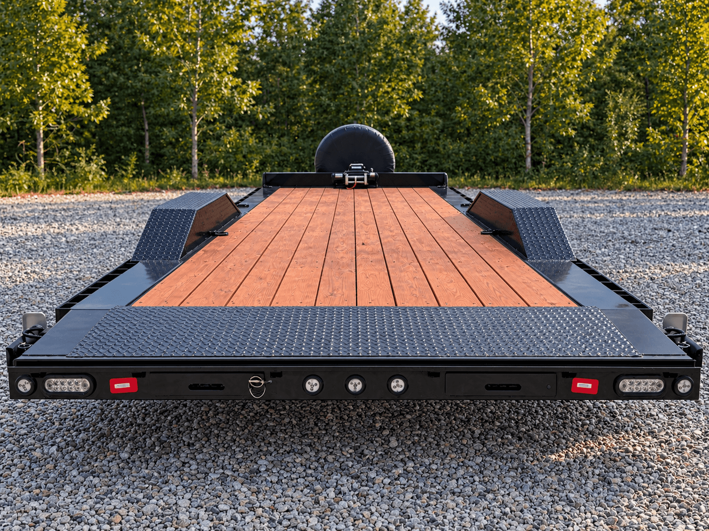 102" x 24' Heavy Duty Car & Equipment Hauler