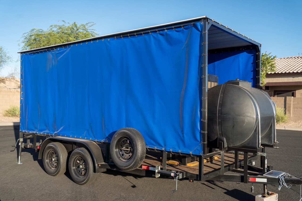 Evap Cooler Trailer