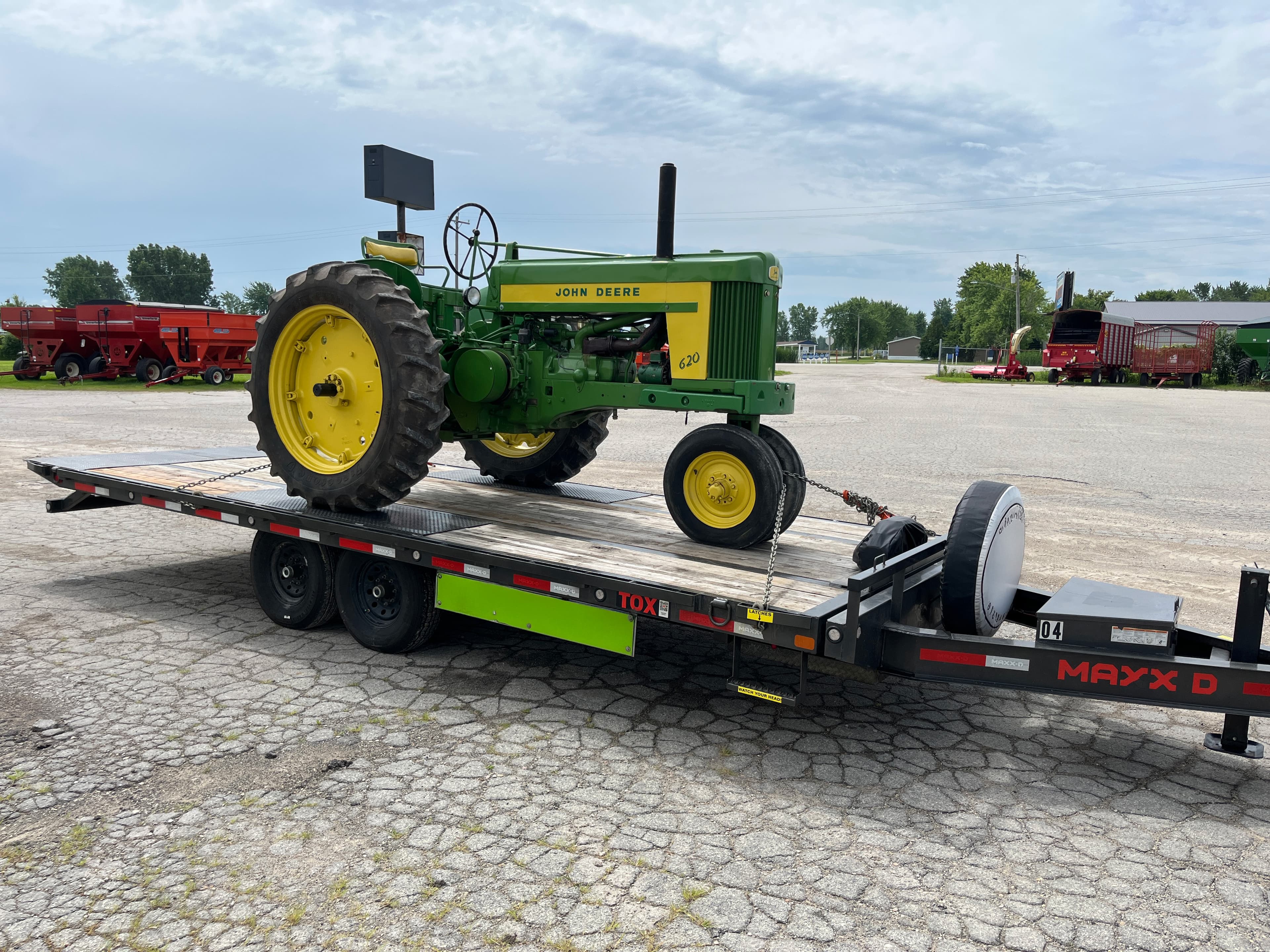 22ft Deckover Tilt Trailer