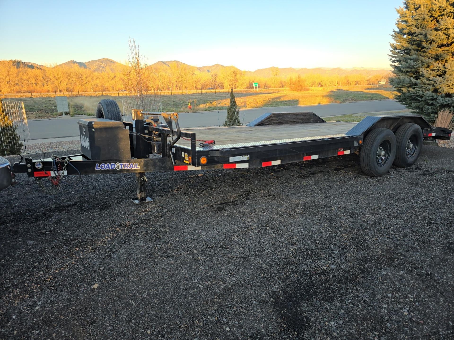 102" x 20' Car Hauler Trailer #8806