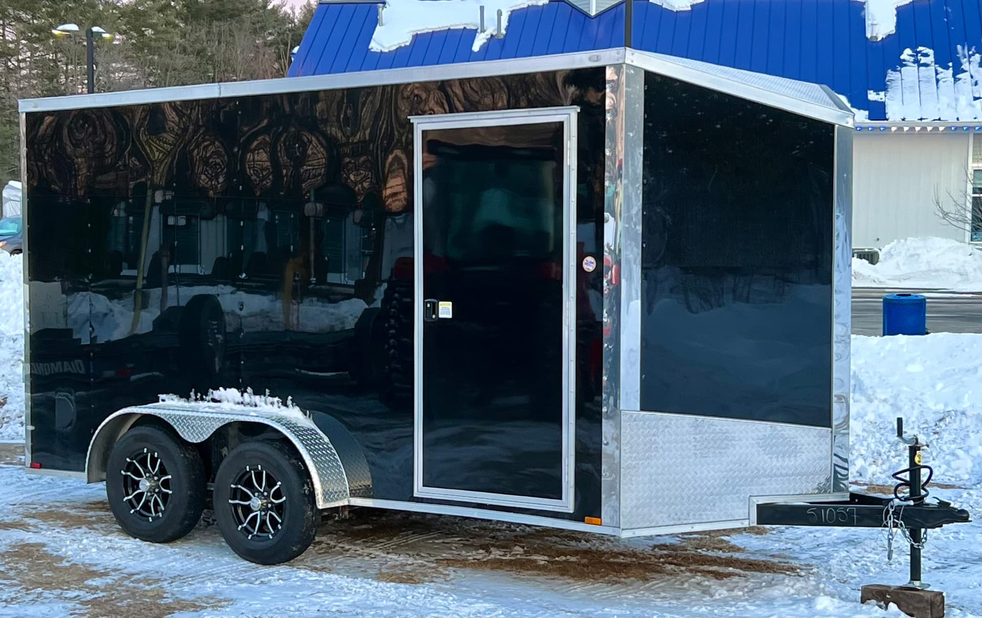14ft Enclosed Trailer
