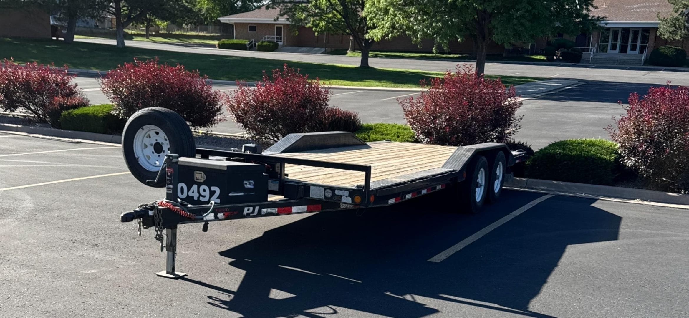 102" x 20' Car Hauler Trailer #0492