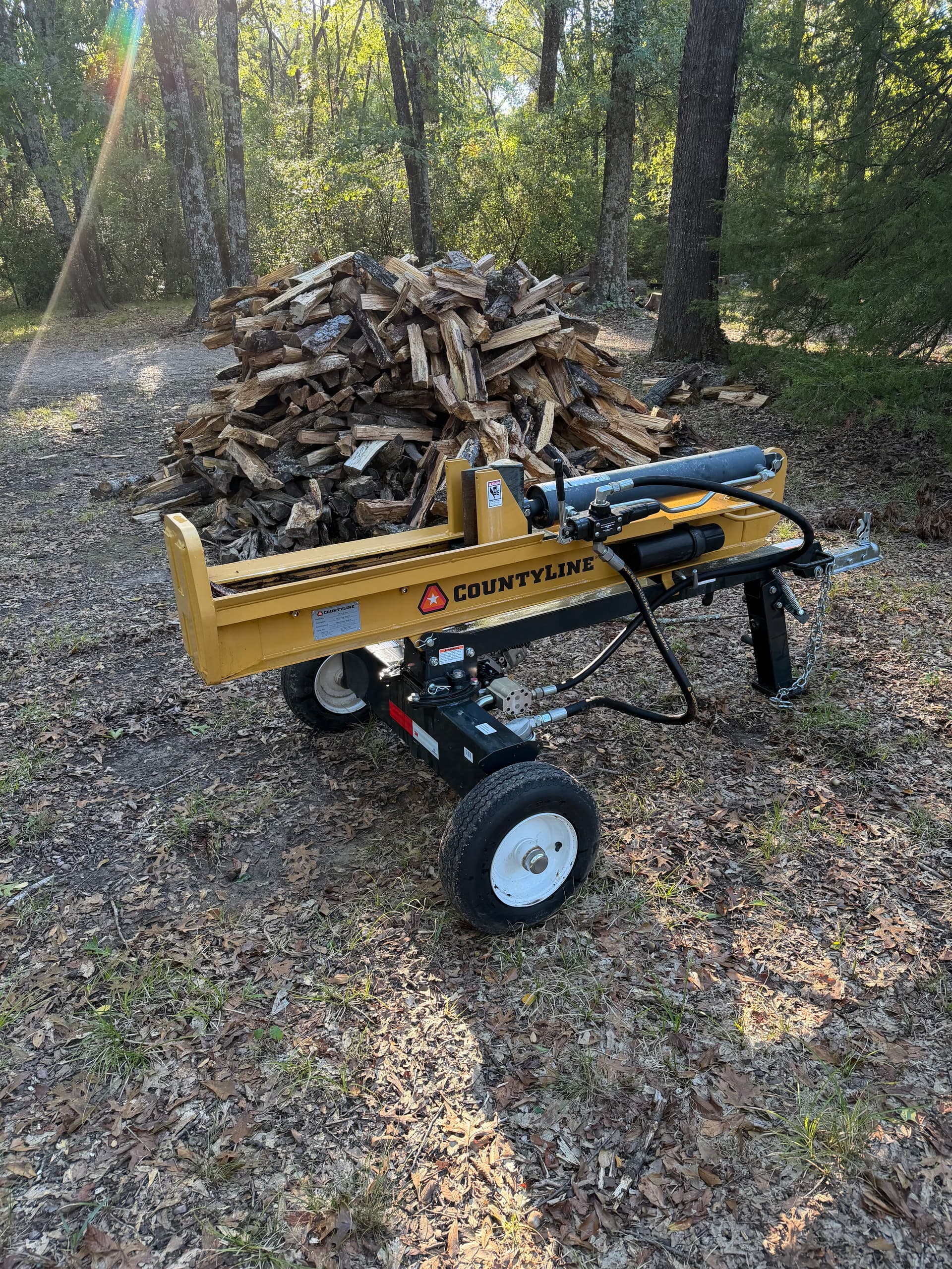 County line 25 ton splitter