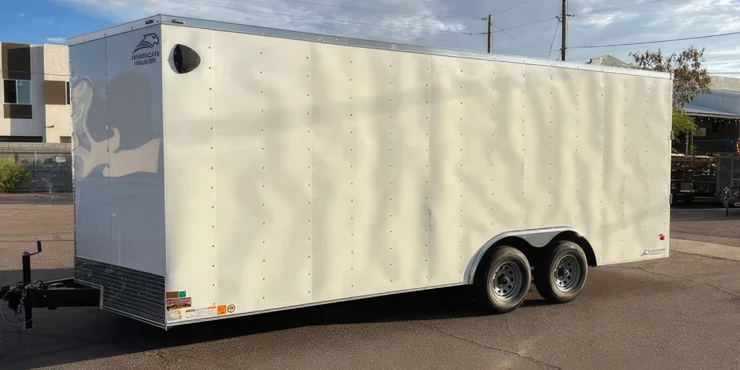 8'6''X24' Enclosed Car Hauler Trailer