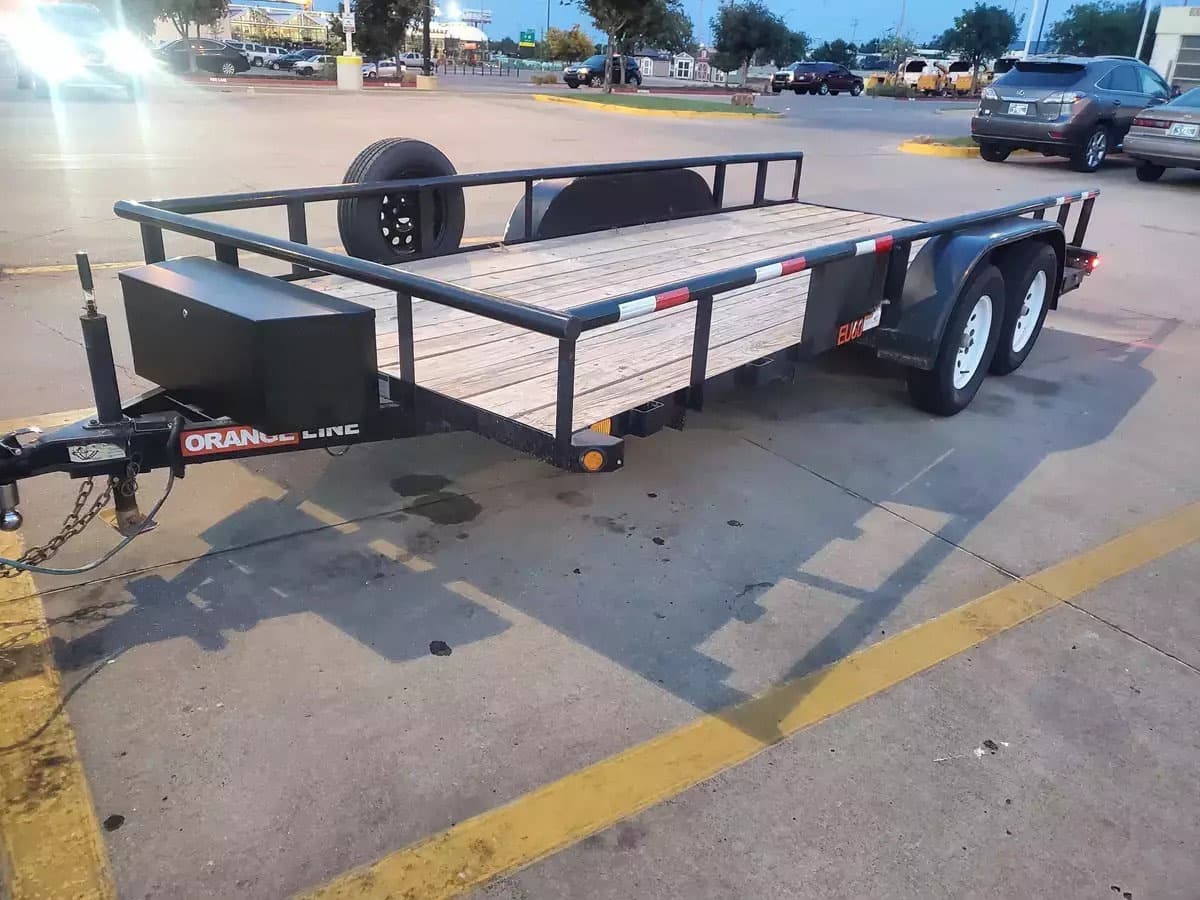 77" x 16' Utility Trailer