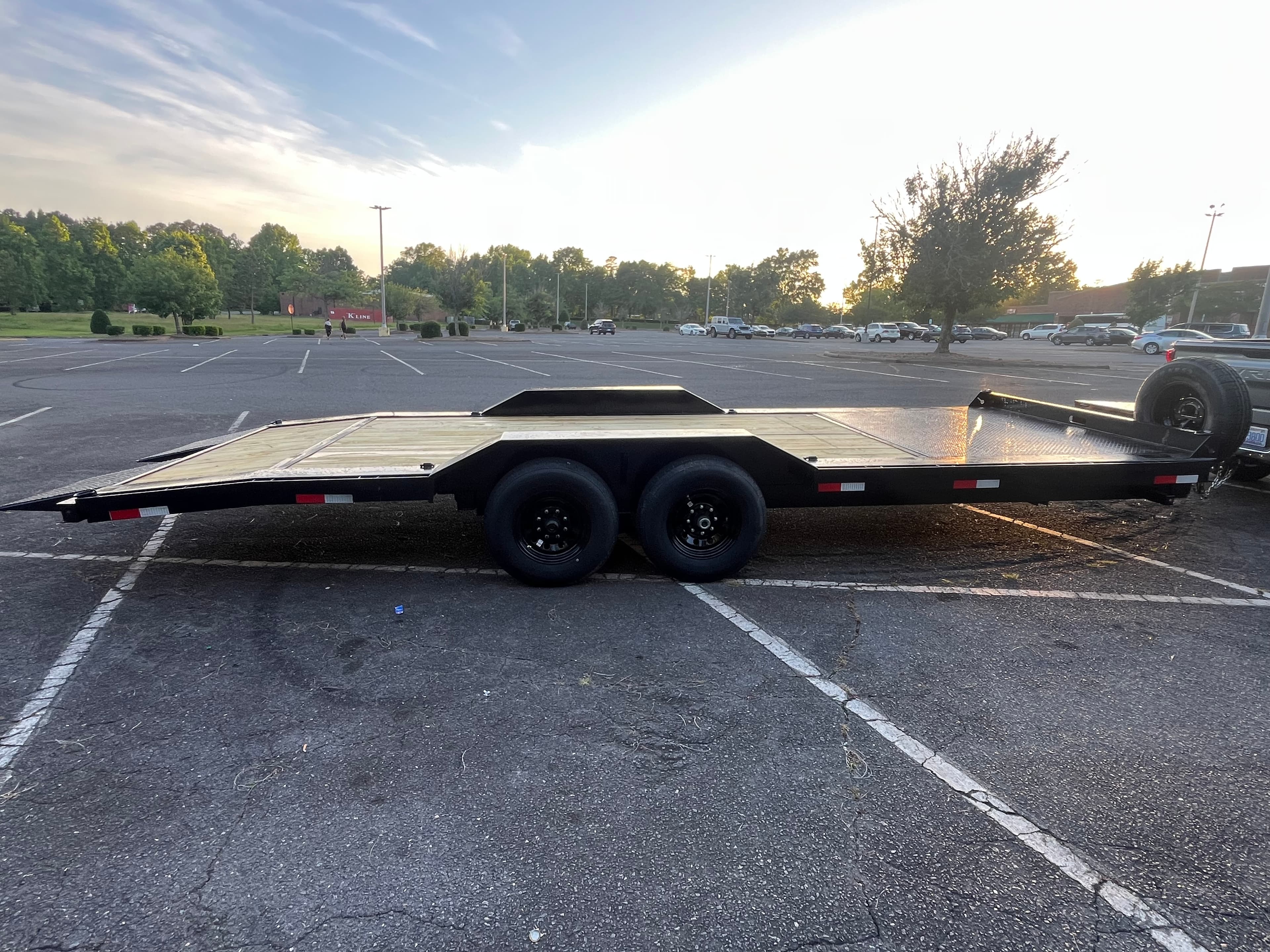 24ft Drive Over Tilt Flatbed