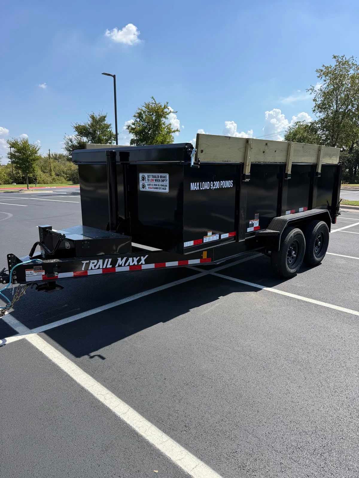7' x 14' Dump Trailer