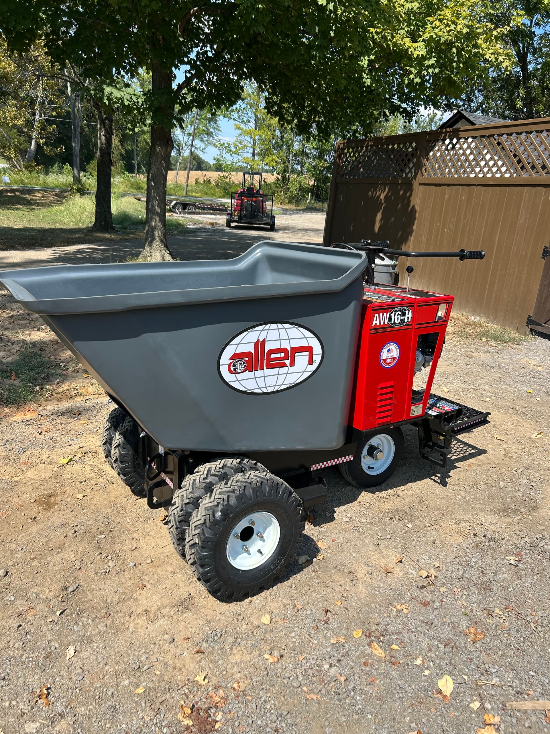 Allen concrete buggy