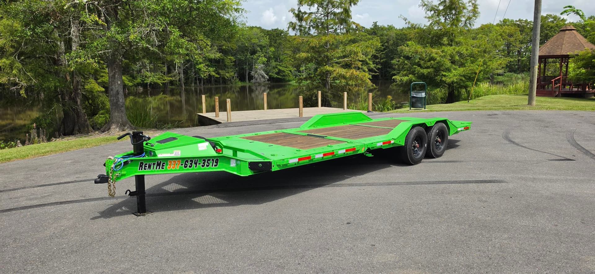 24ftx8.5ft Gravity Tilt Trailer