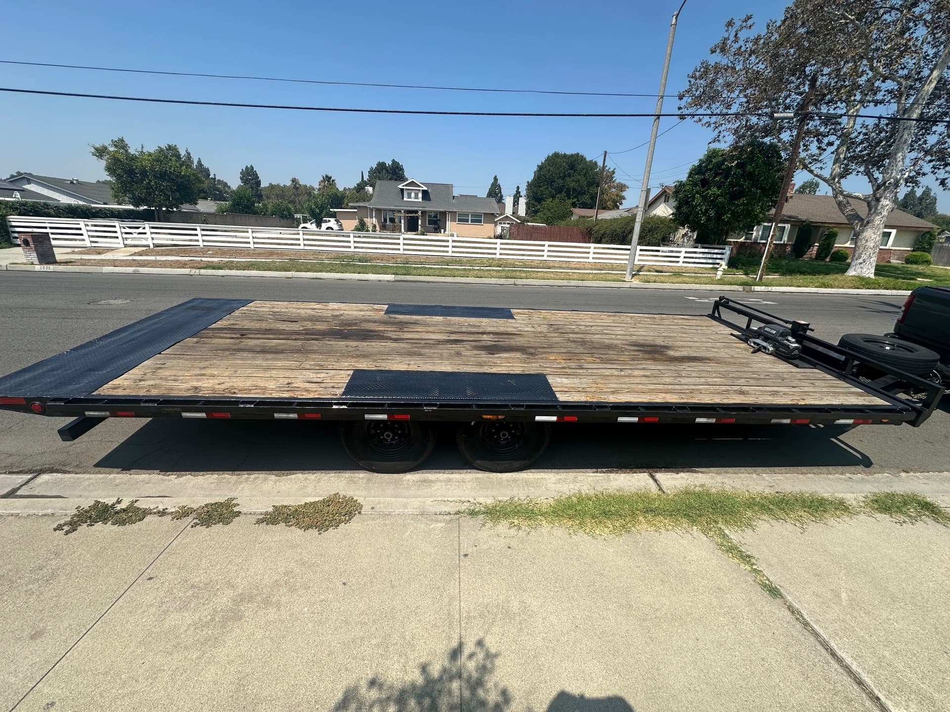 22' Hydraulic Tilt Deckover Trailer 14K