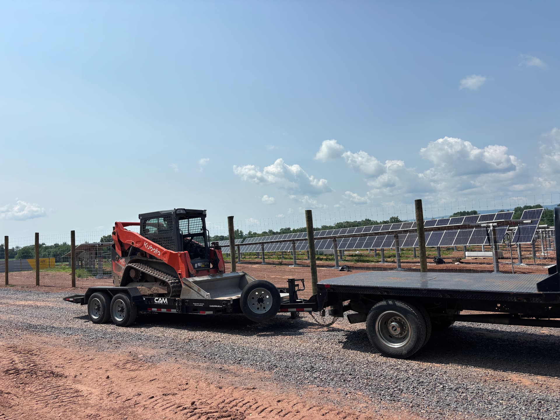 19ft gravity Tilt Trailer
