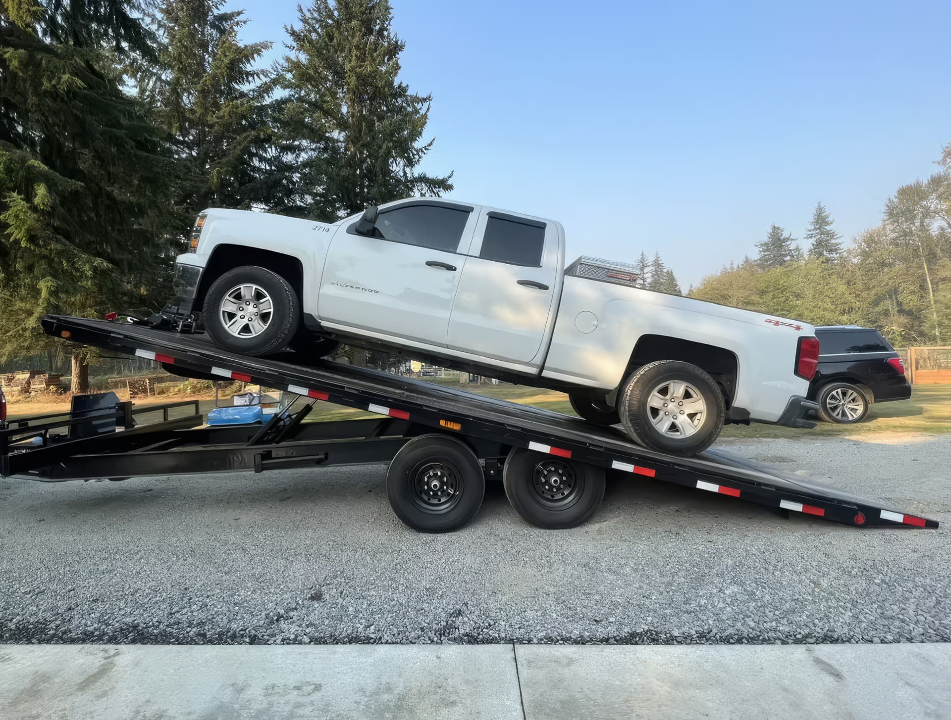 22ft Hydraulic Tilt Deck Over
