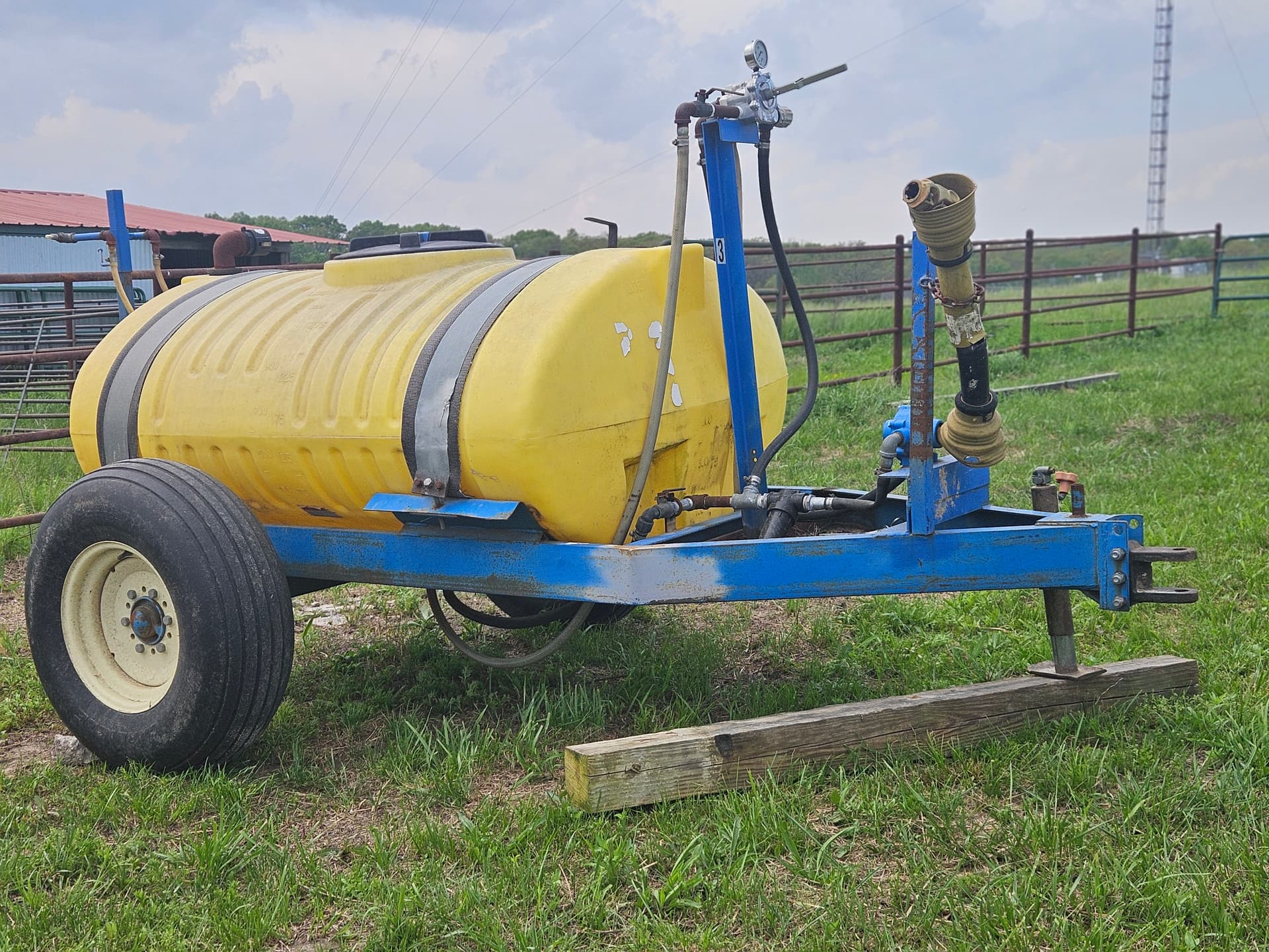 60" x 10' Spray Wagon Trailer