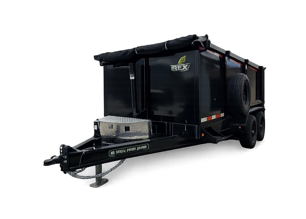 15YD Dump Trailer Delivered